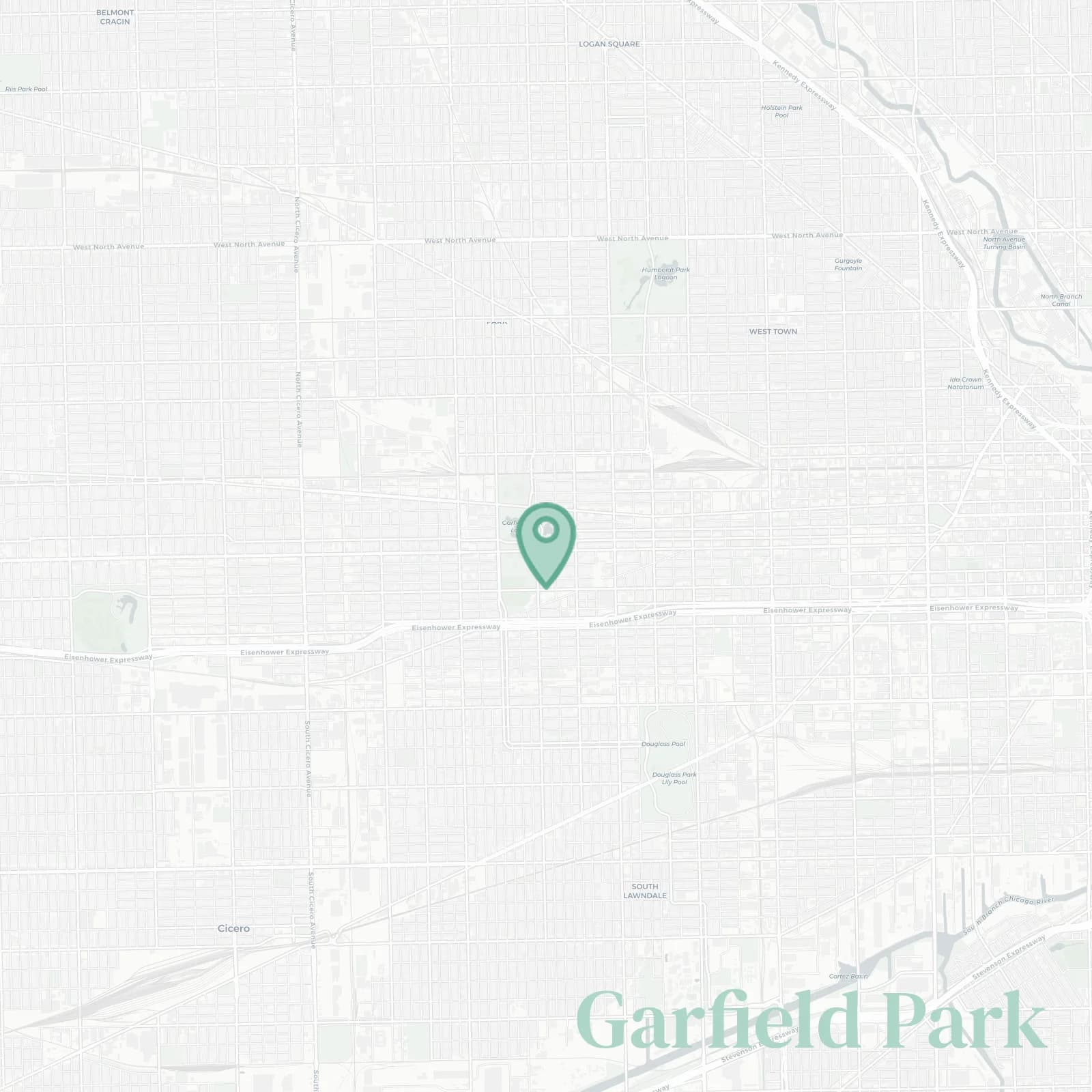 Garfield Park map