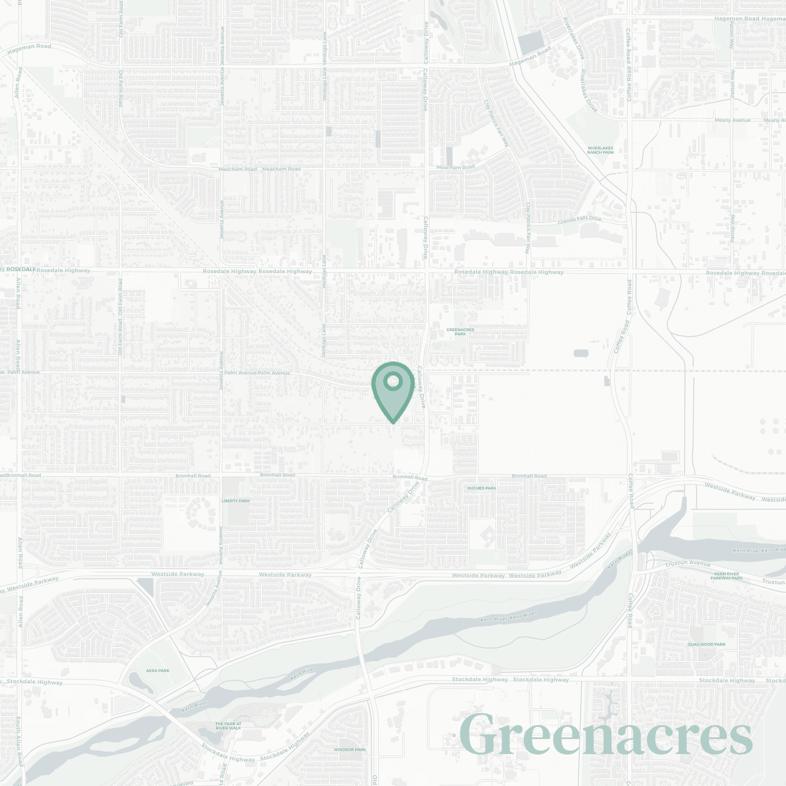 Greenacres map