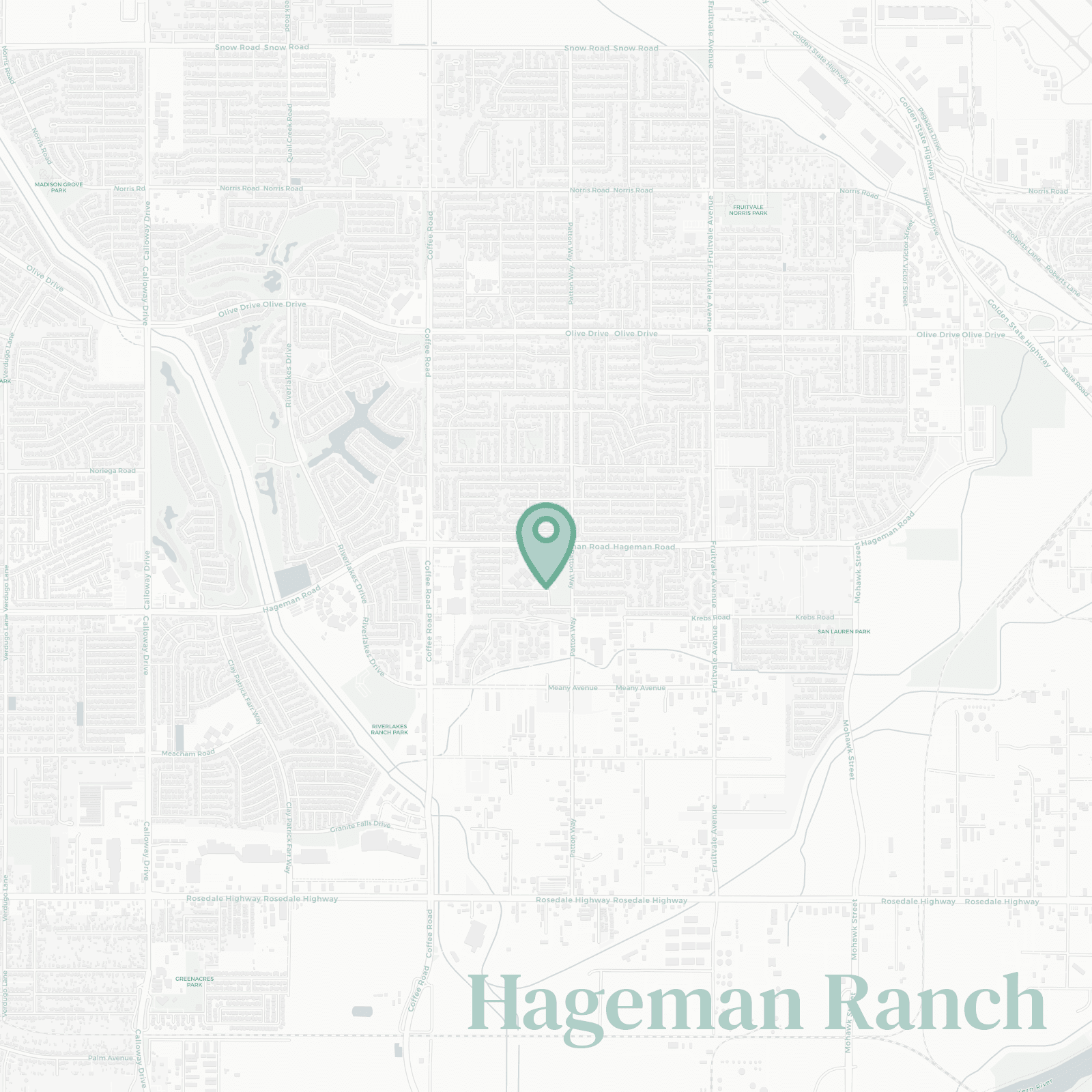 Hageman Ranch map