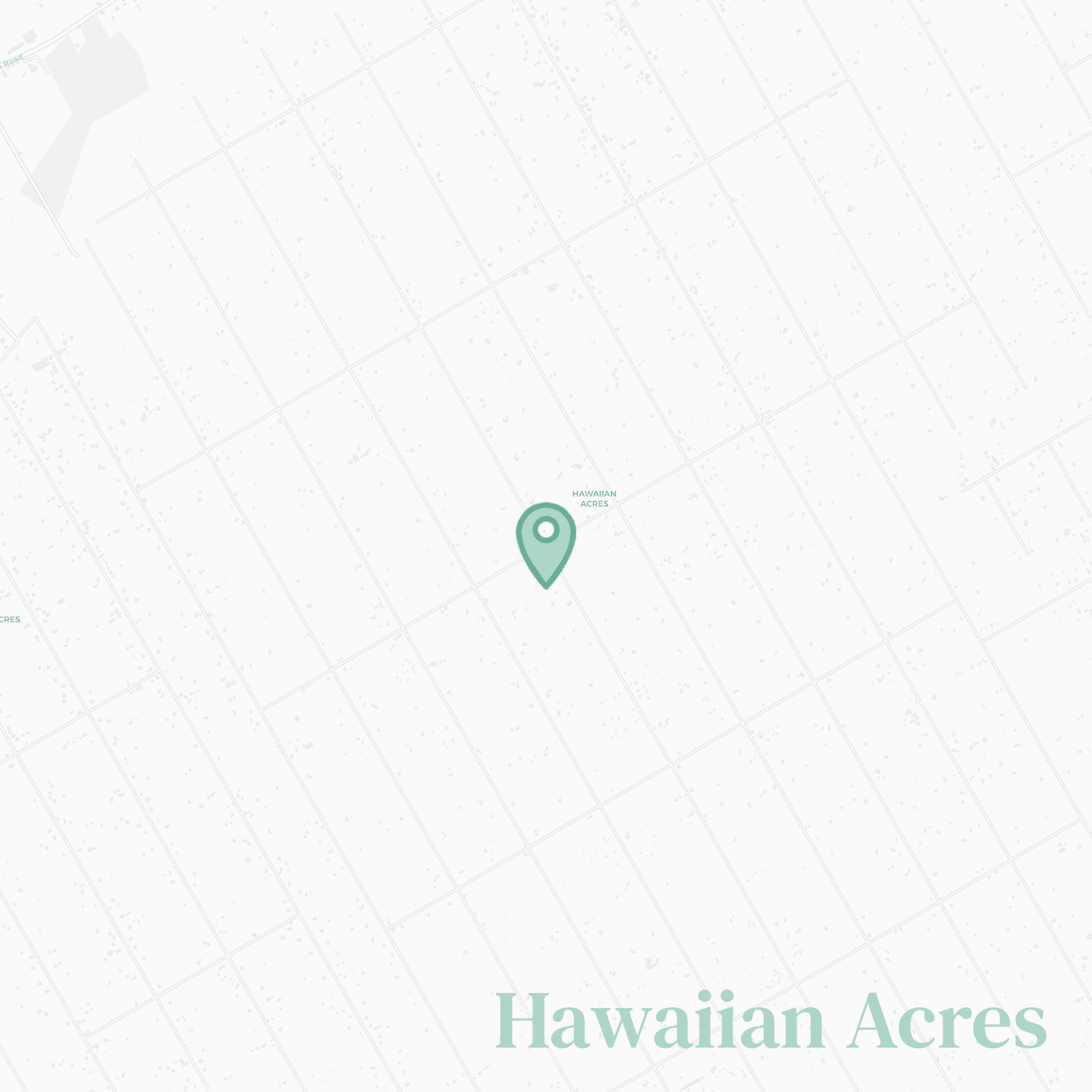 Hawaiian Acres map
