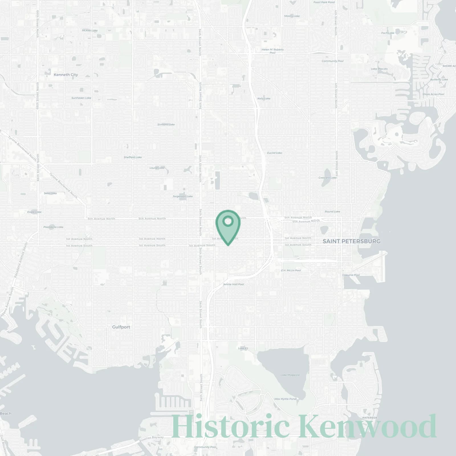 Historic Kenwood map
