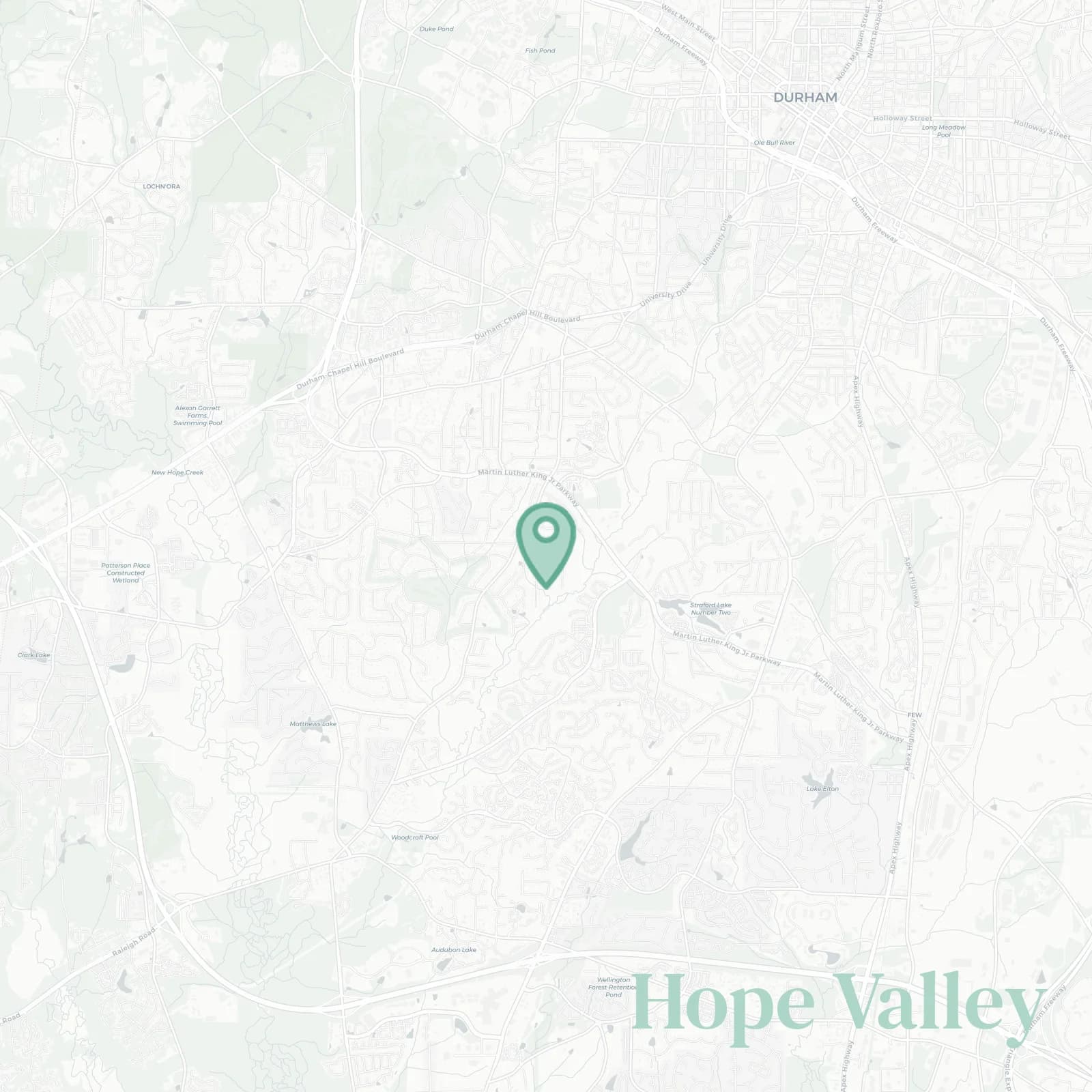 Hope Valley neighborhood