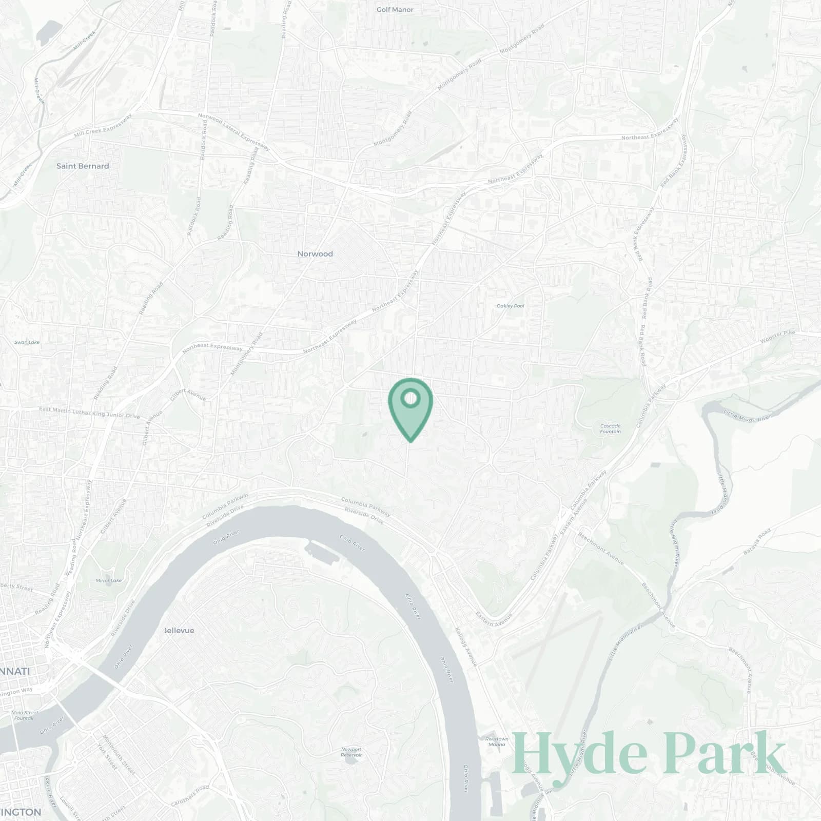 Hyde Park map