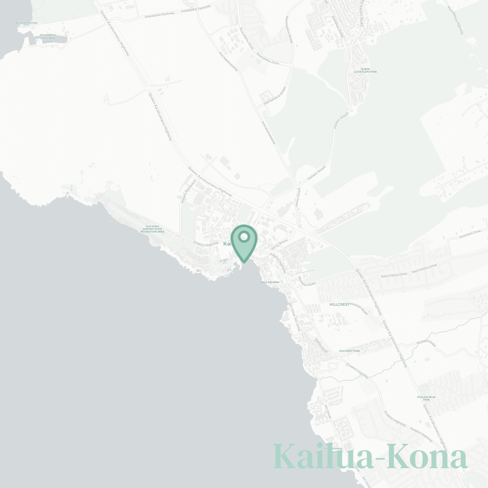 Kailua-Kona map