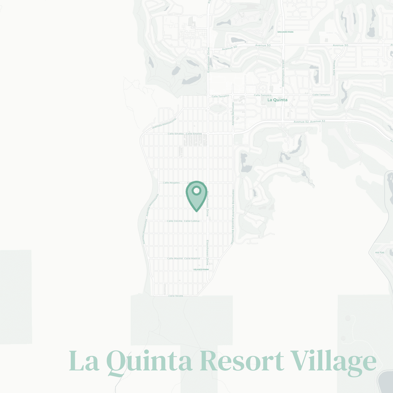 La Quinta Resort Village neighborhood