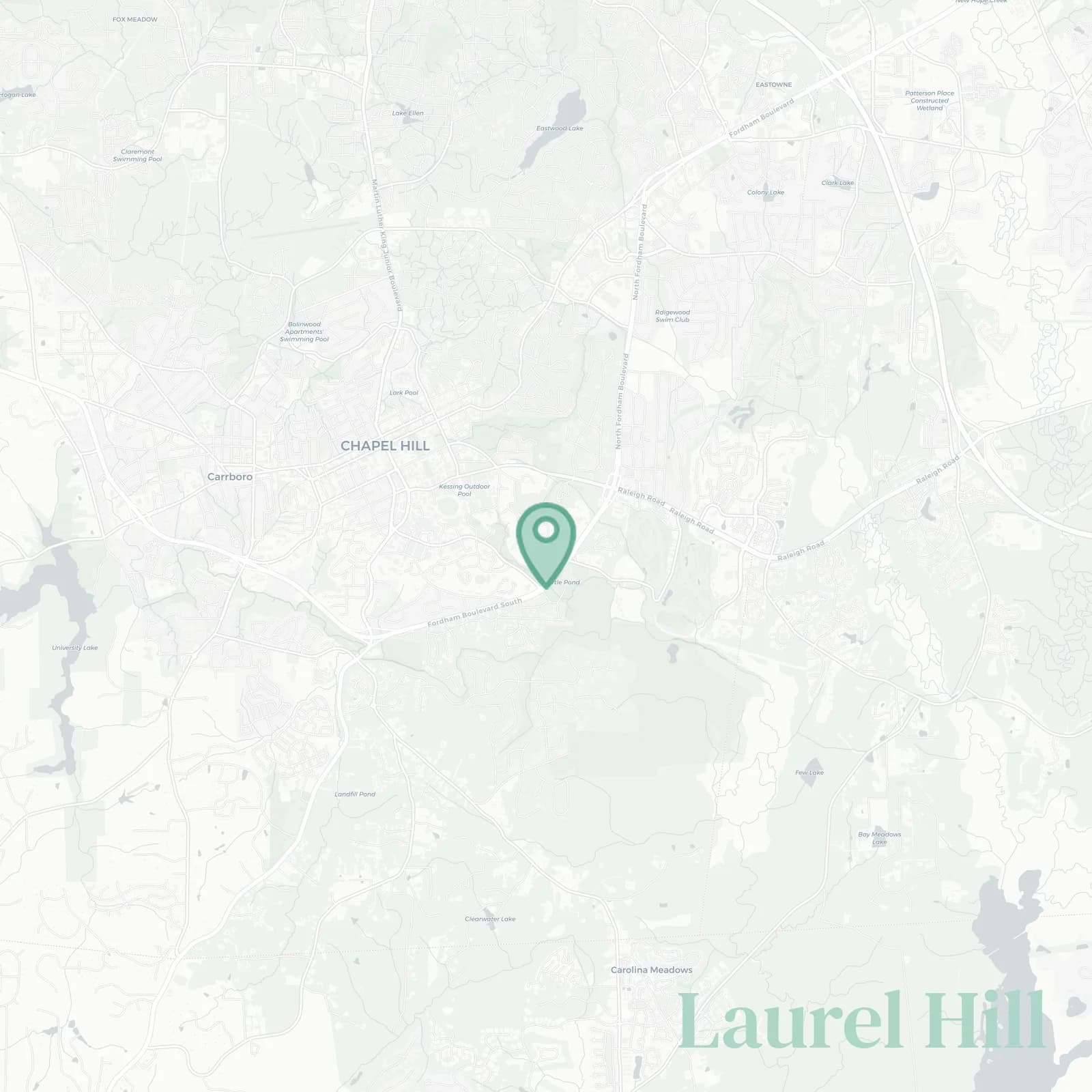 Laurel Hill map