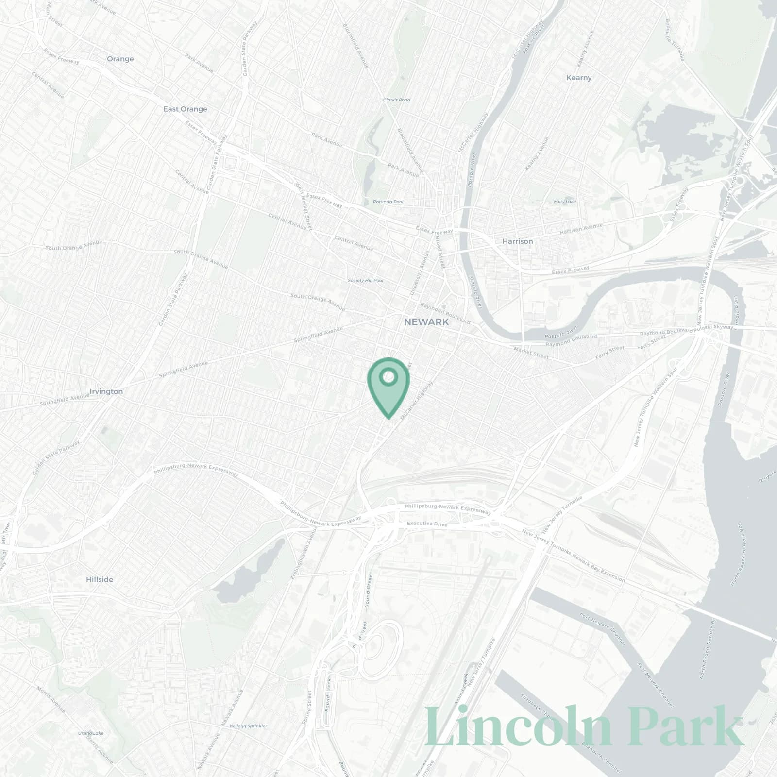 Lincoln Park map
