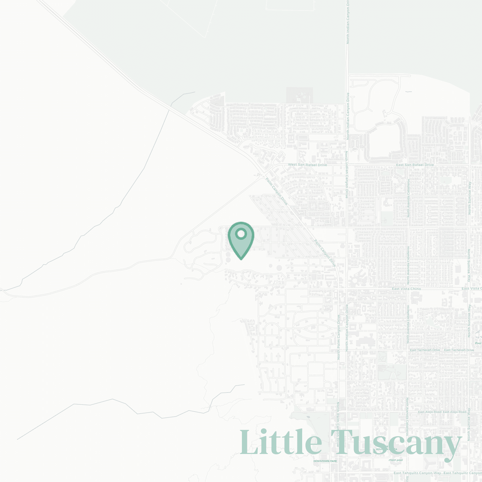 Little Tuscany map