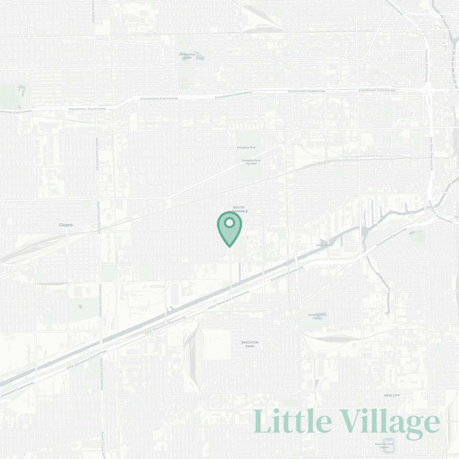 Little Village map