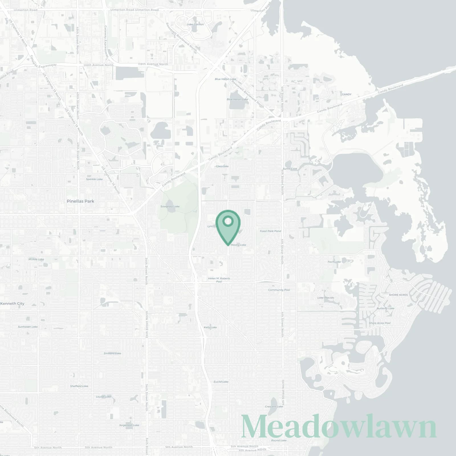 Meadowlawn map