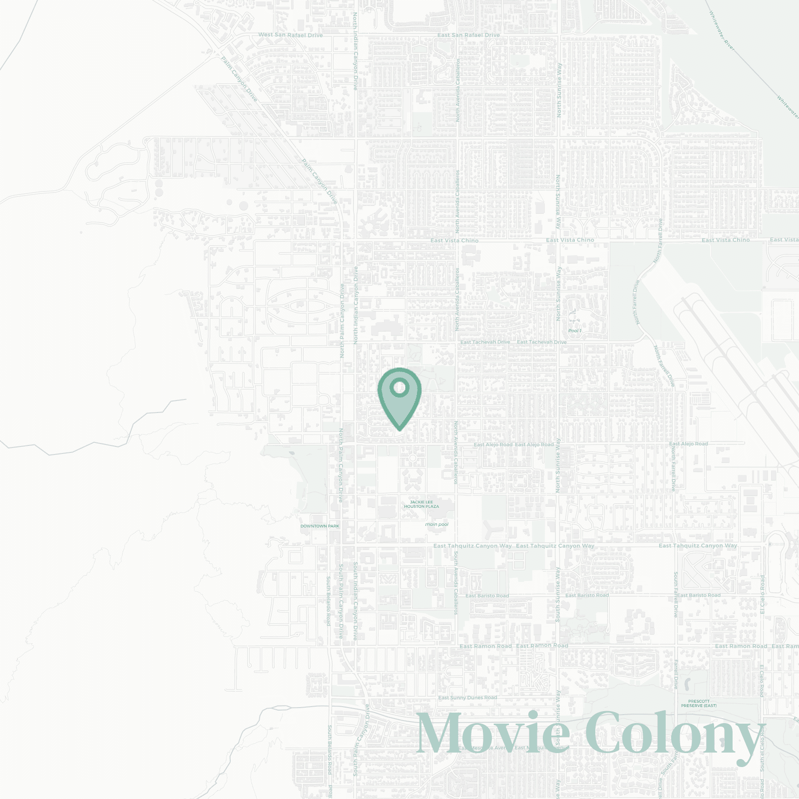 Movie Colony map