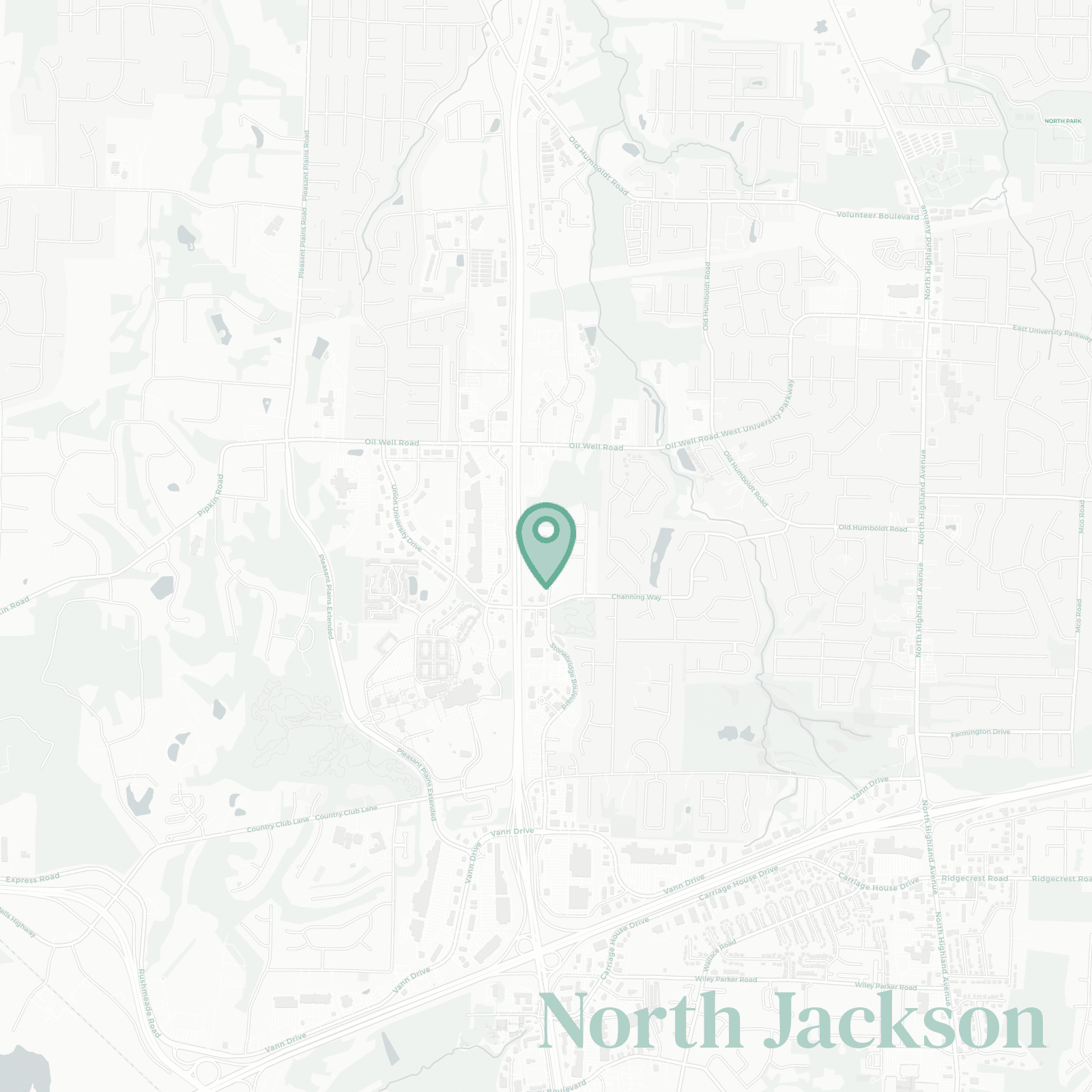North Jackson neighborhood