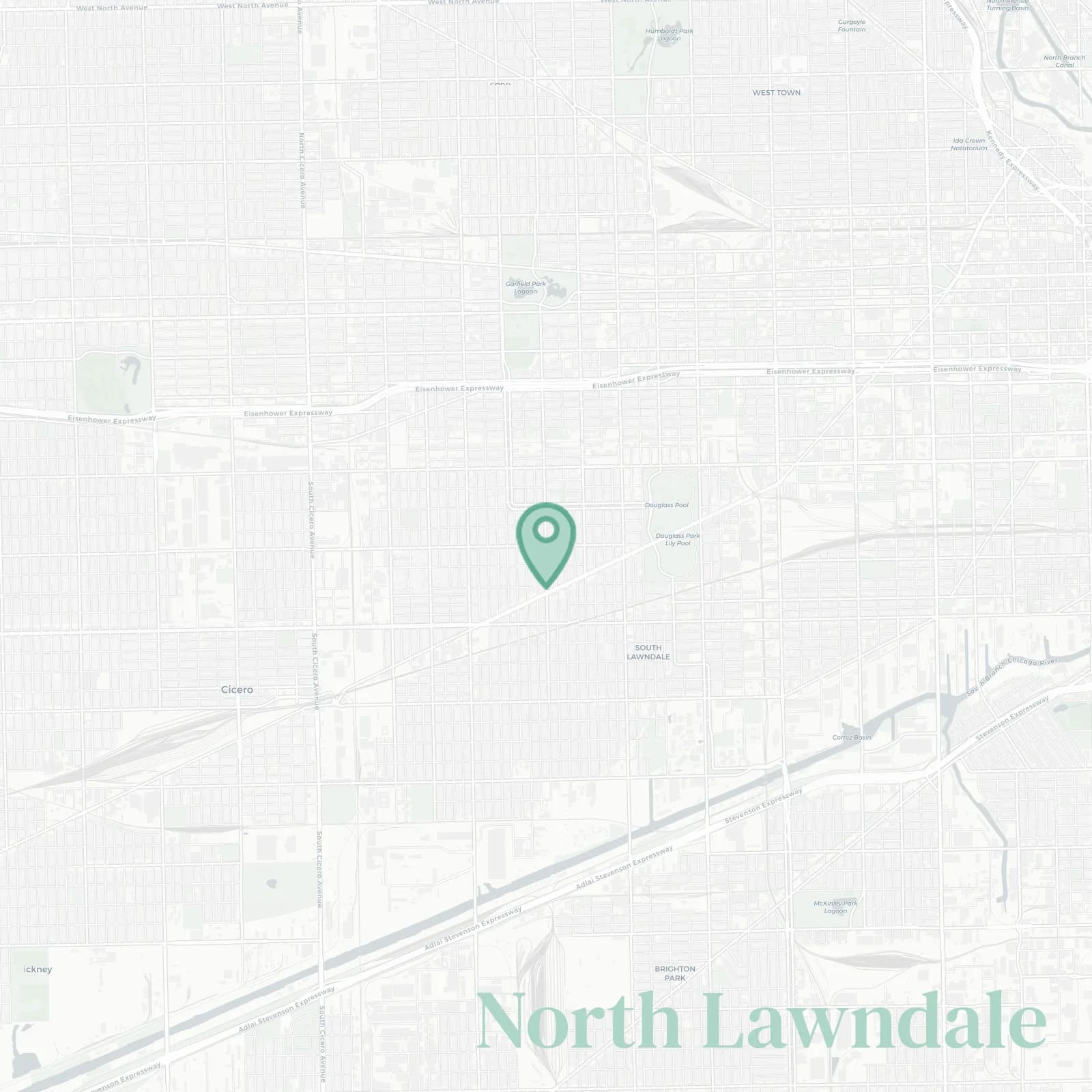 North Lawndale map