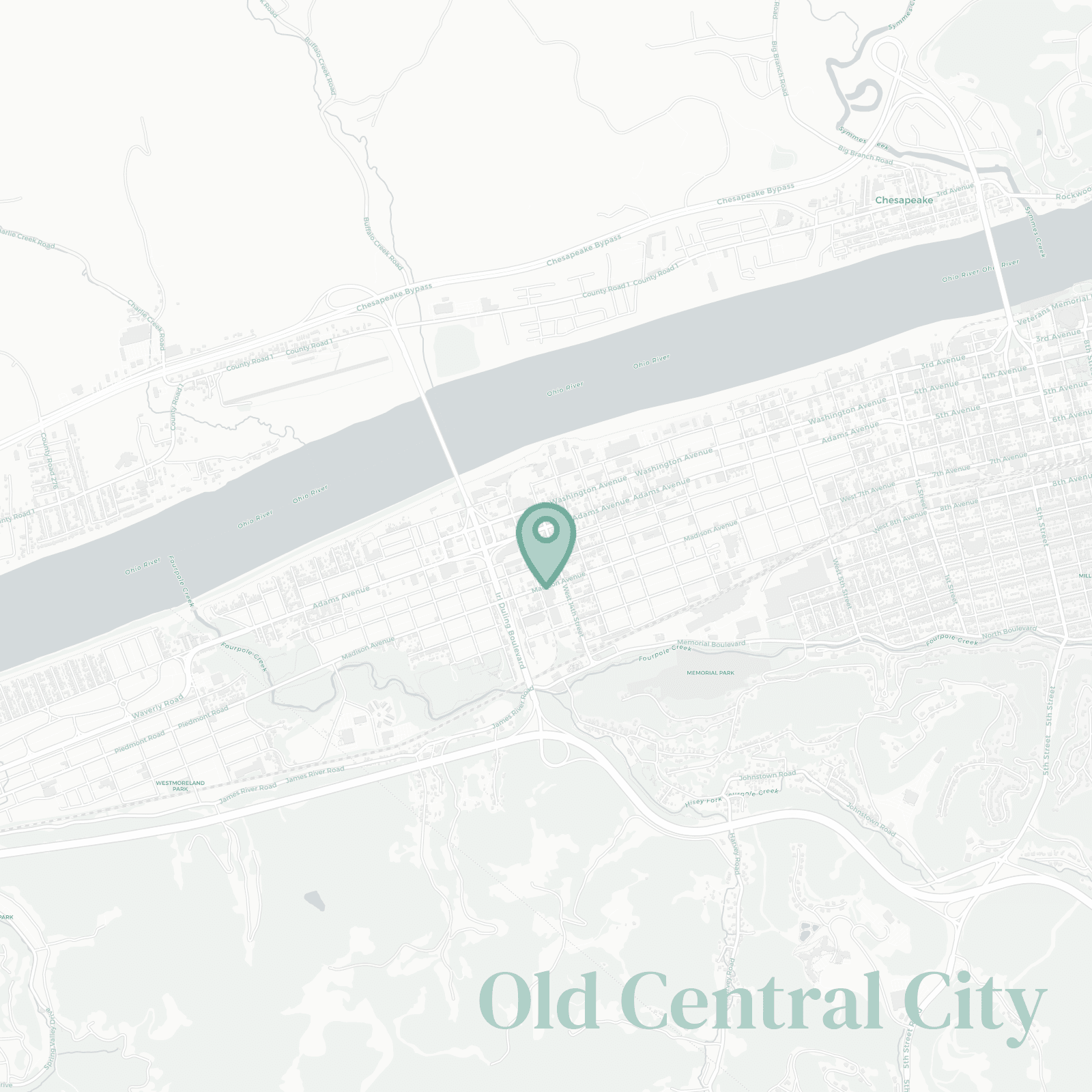 Old Central City neighborhood