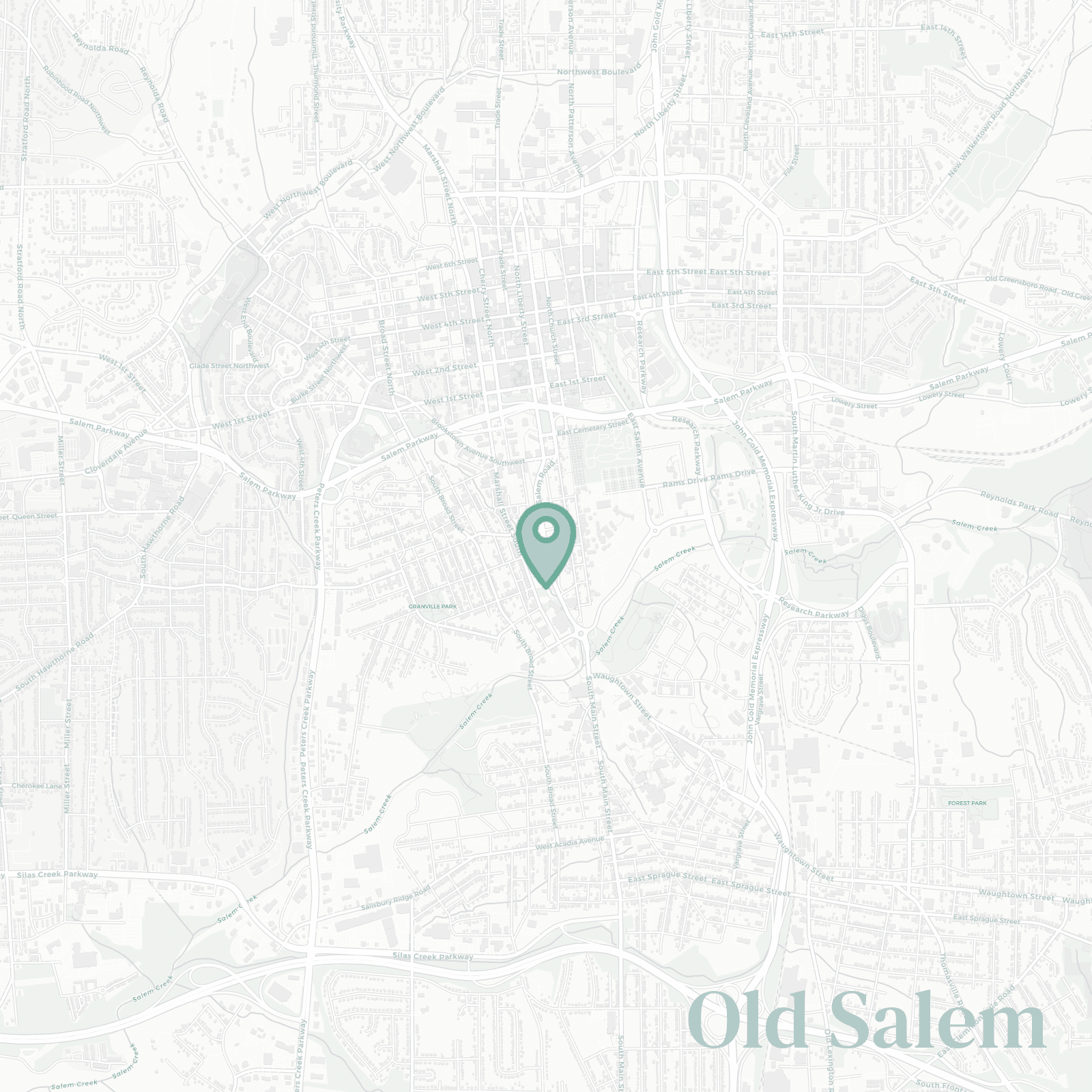 Old Salem neighborhood