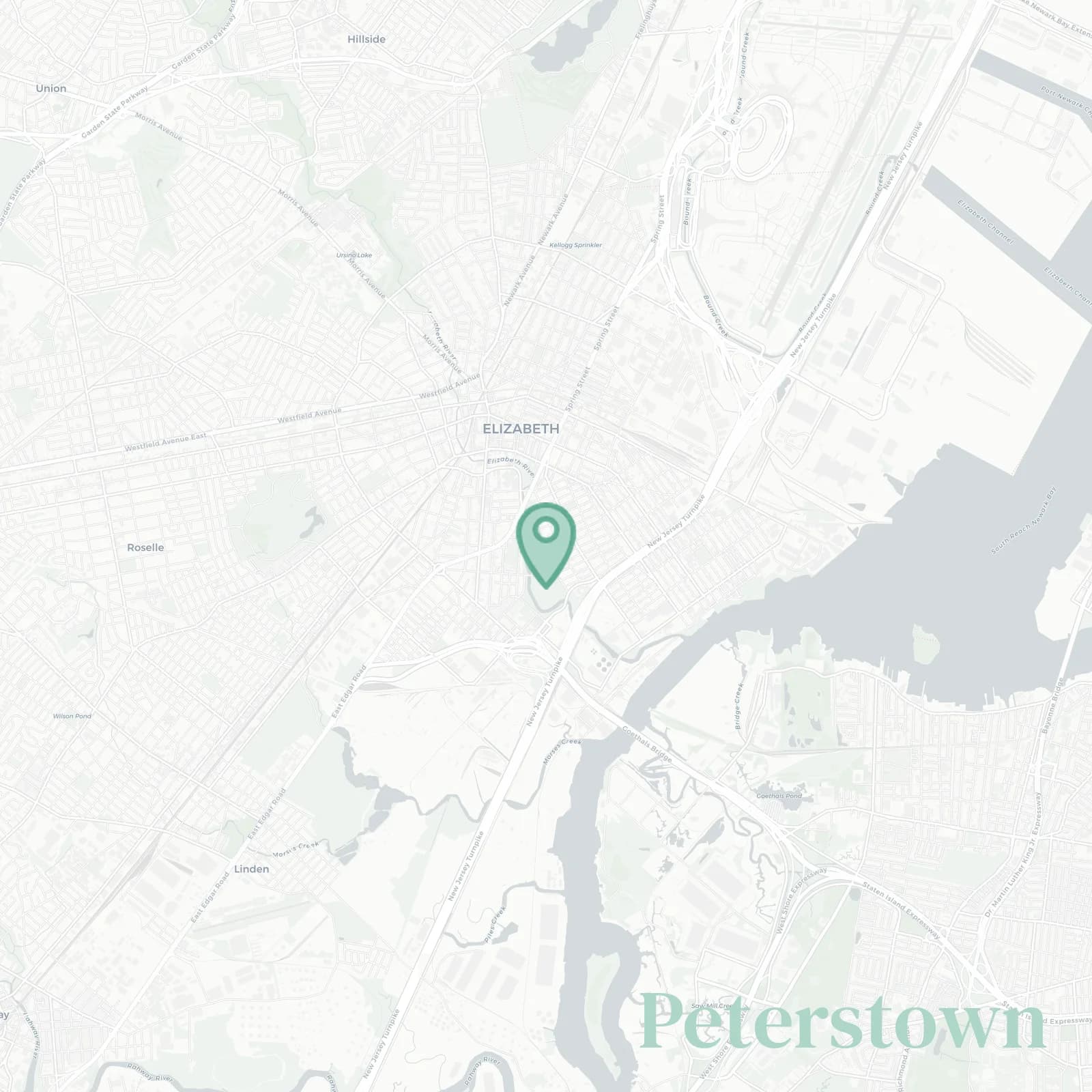 Peterstown neighborhood
