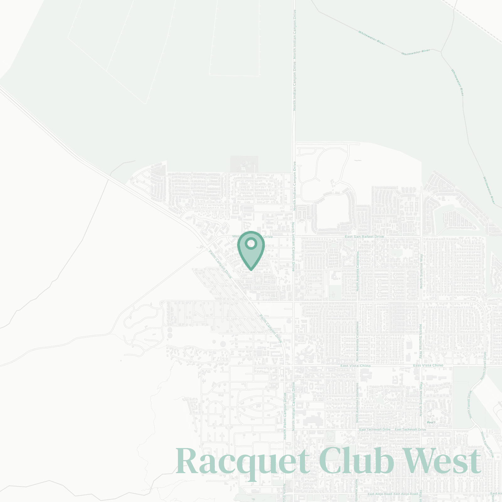 Racquet Club West map