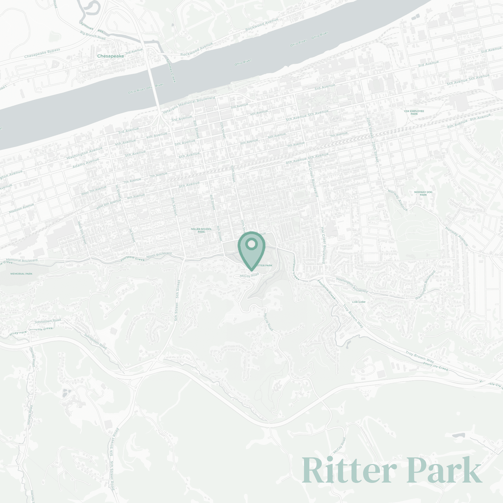 Ritter Park neighborhood