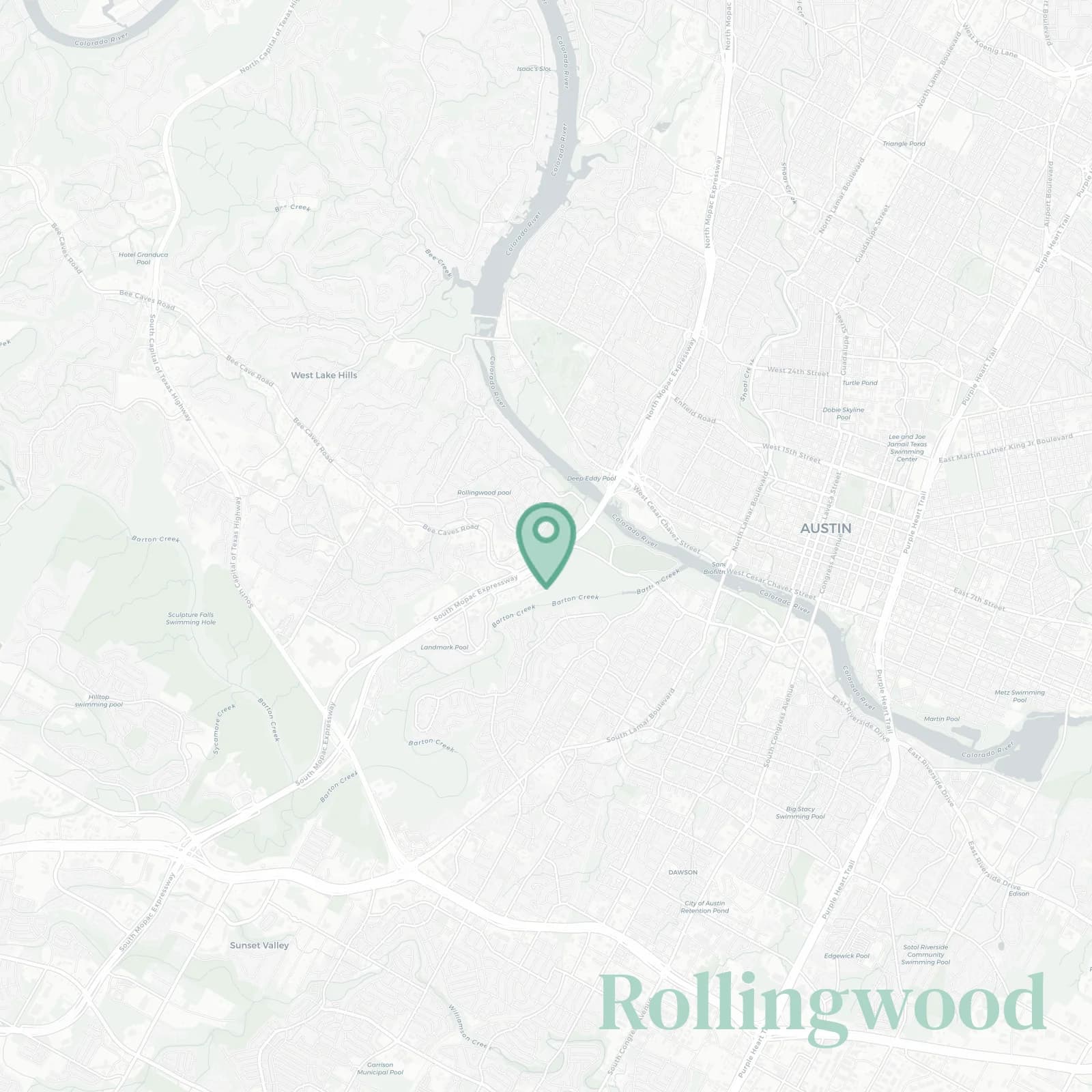 Rollingwood map