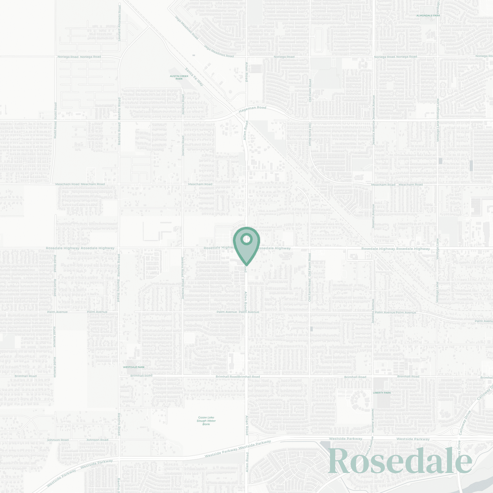 Rosedale map