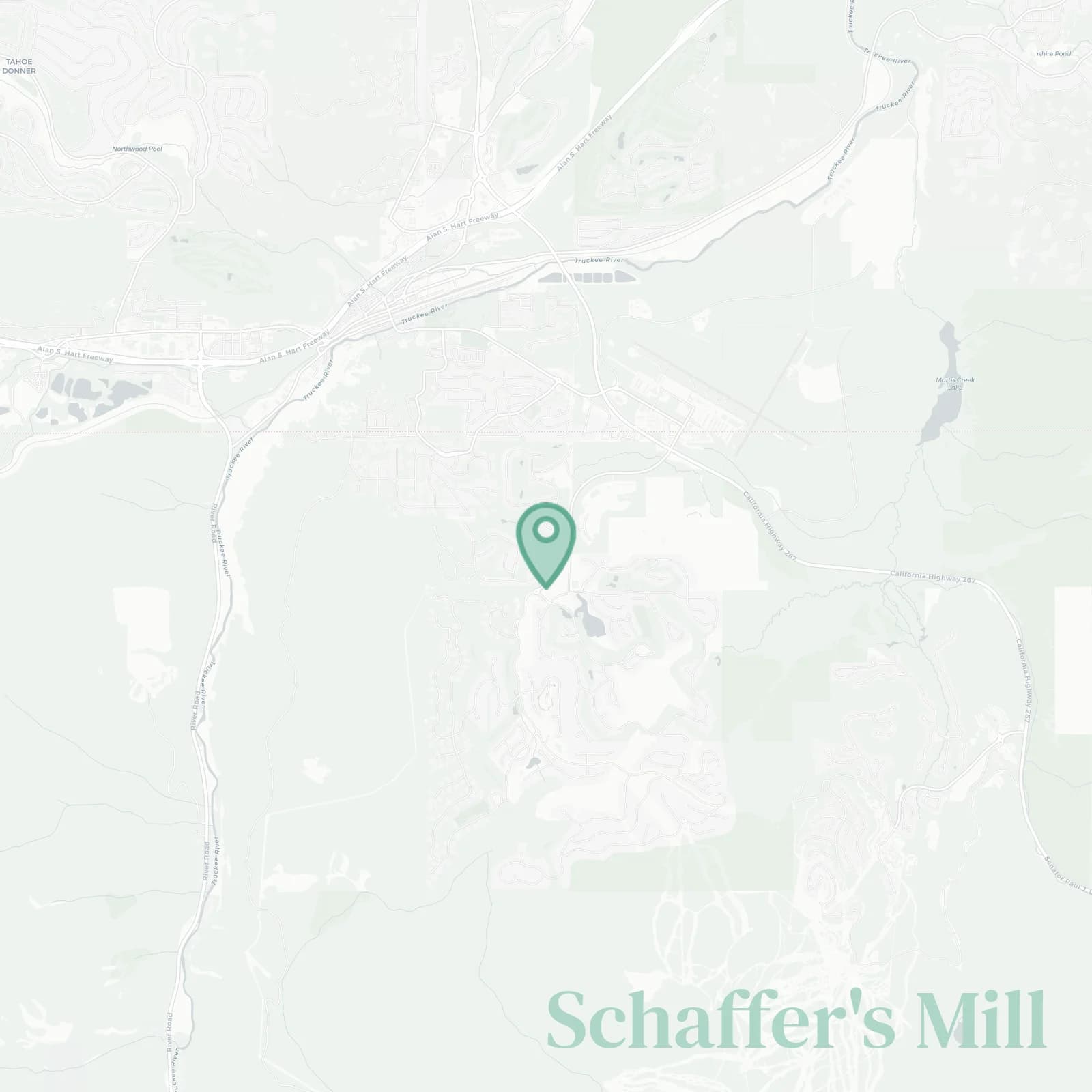 Schaffer's Mill map