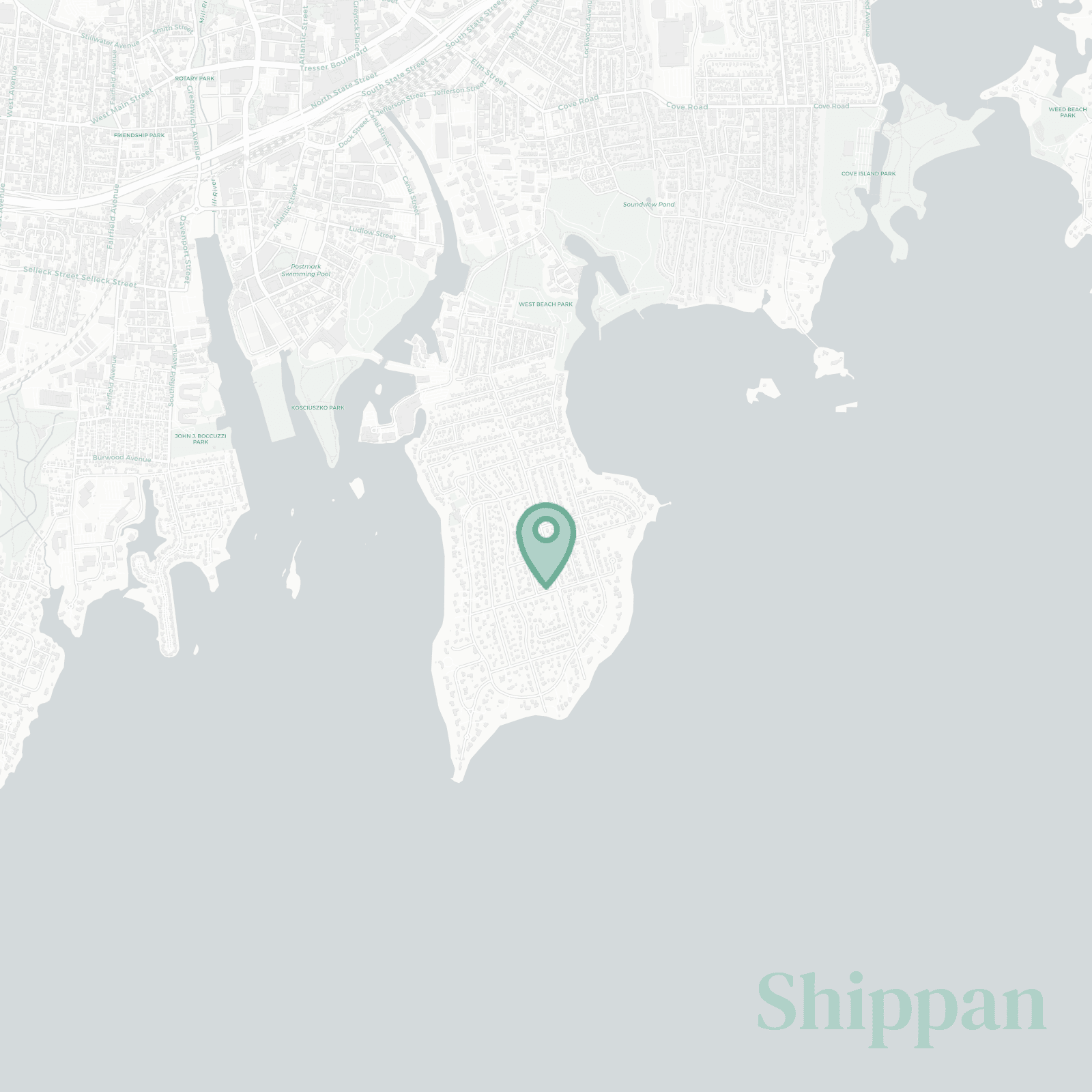 Shippan Point neighborhood