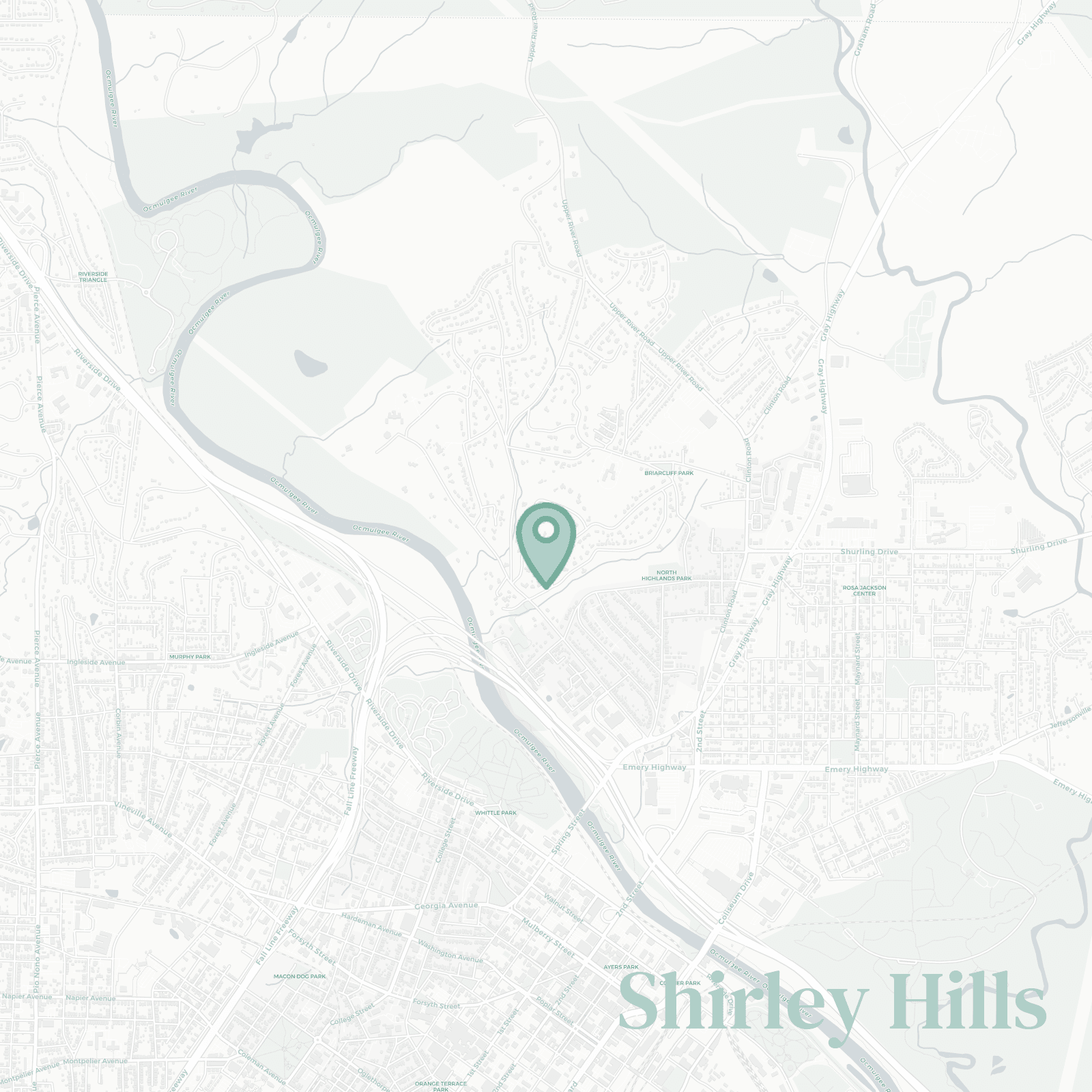 Shirley Hills neighborhood