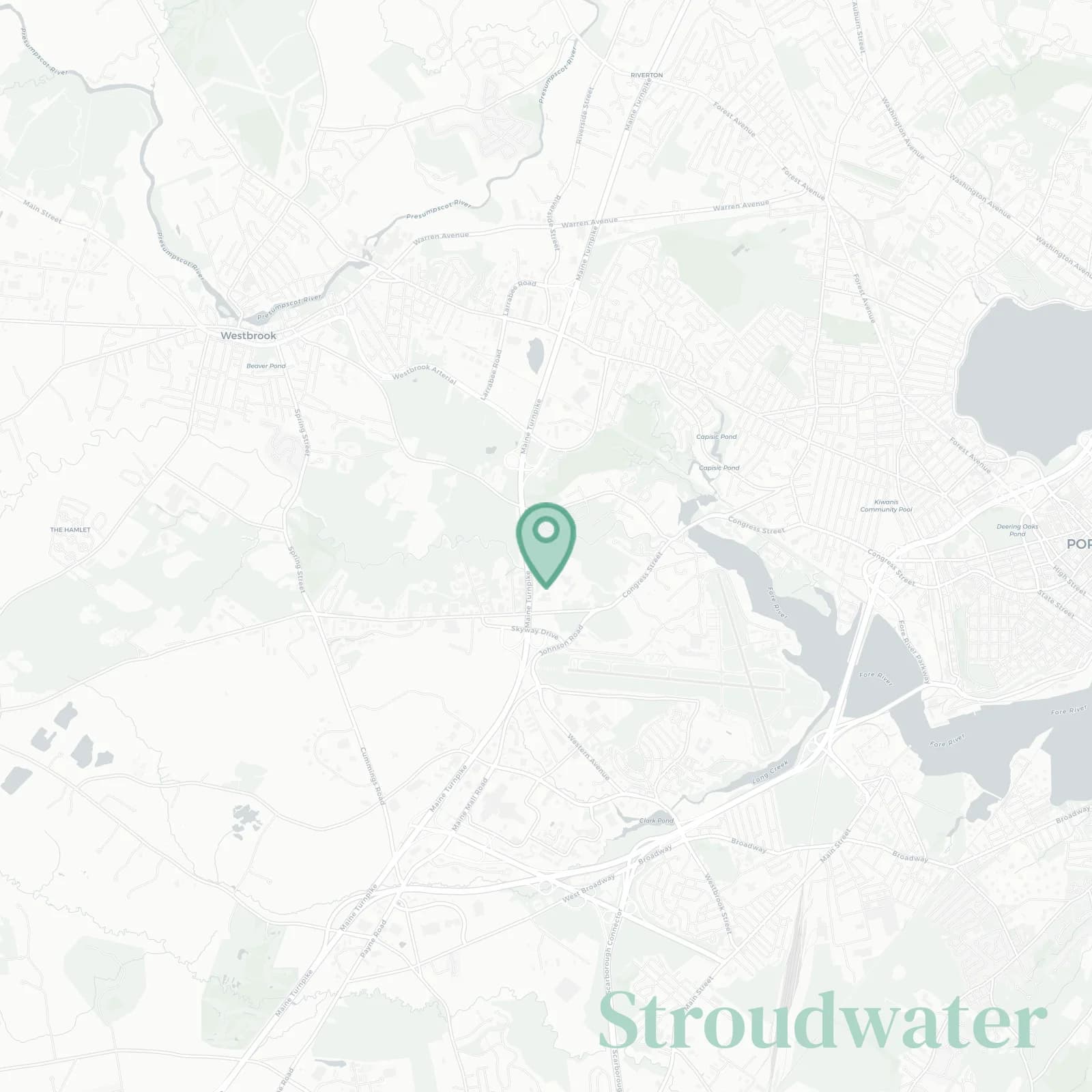 Stroudwater map