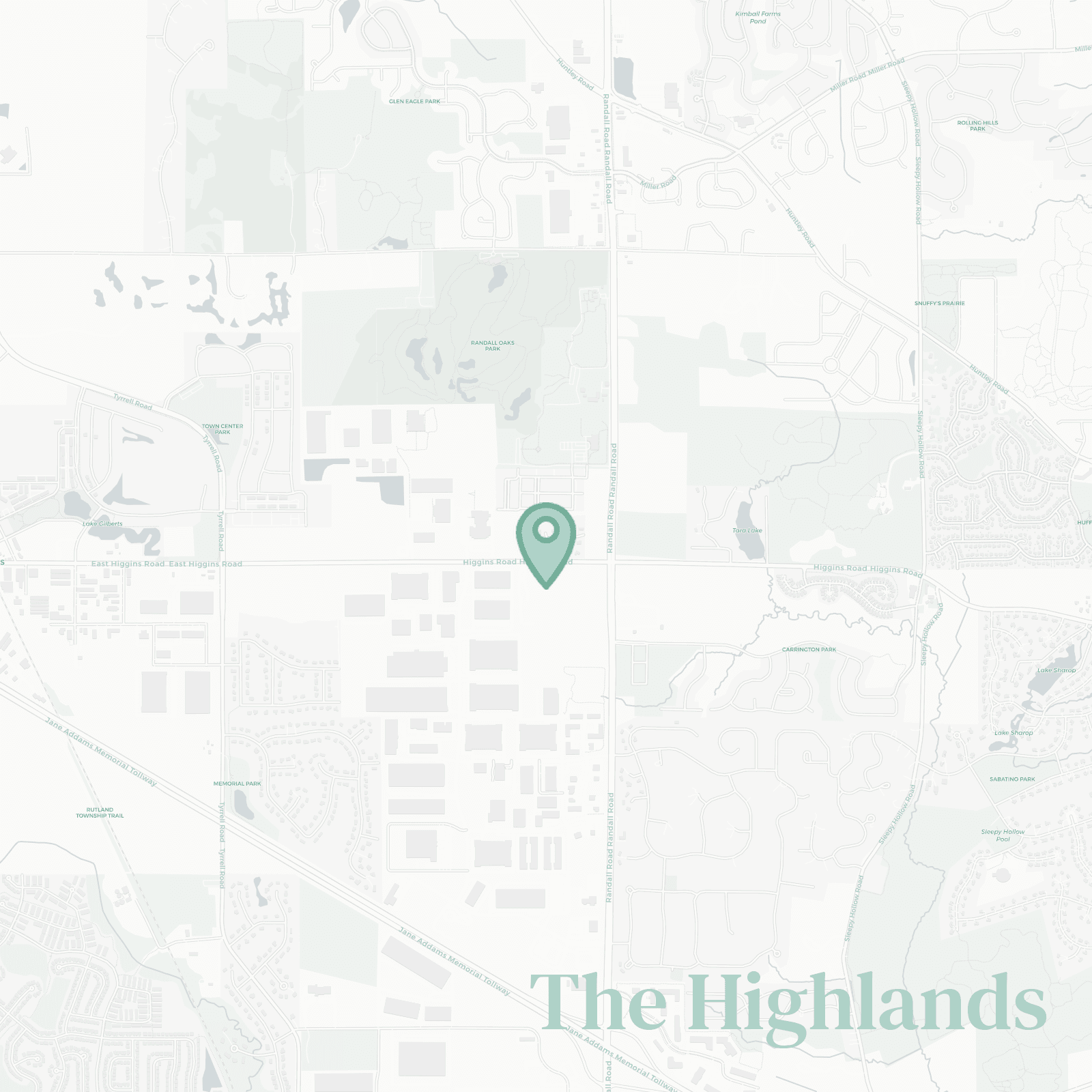 The Highlands neighborhood