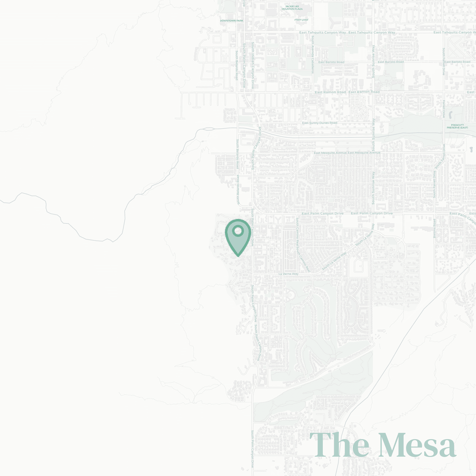 The Mesa map