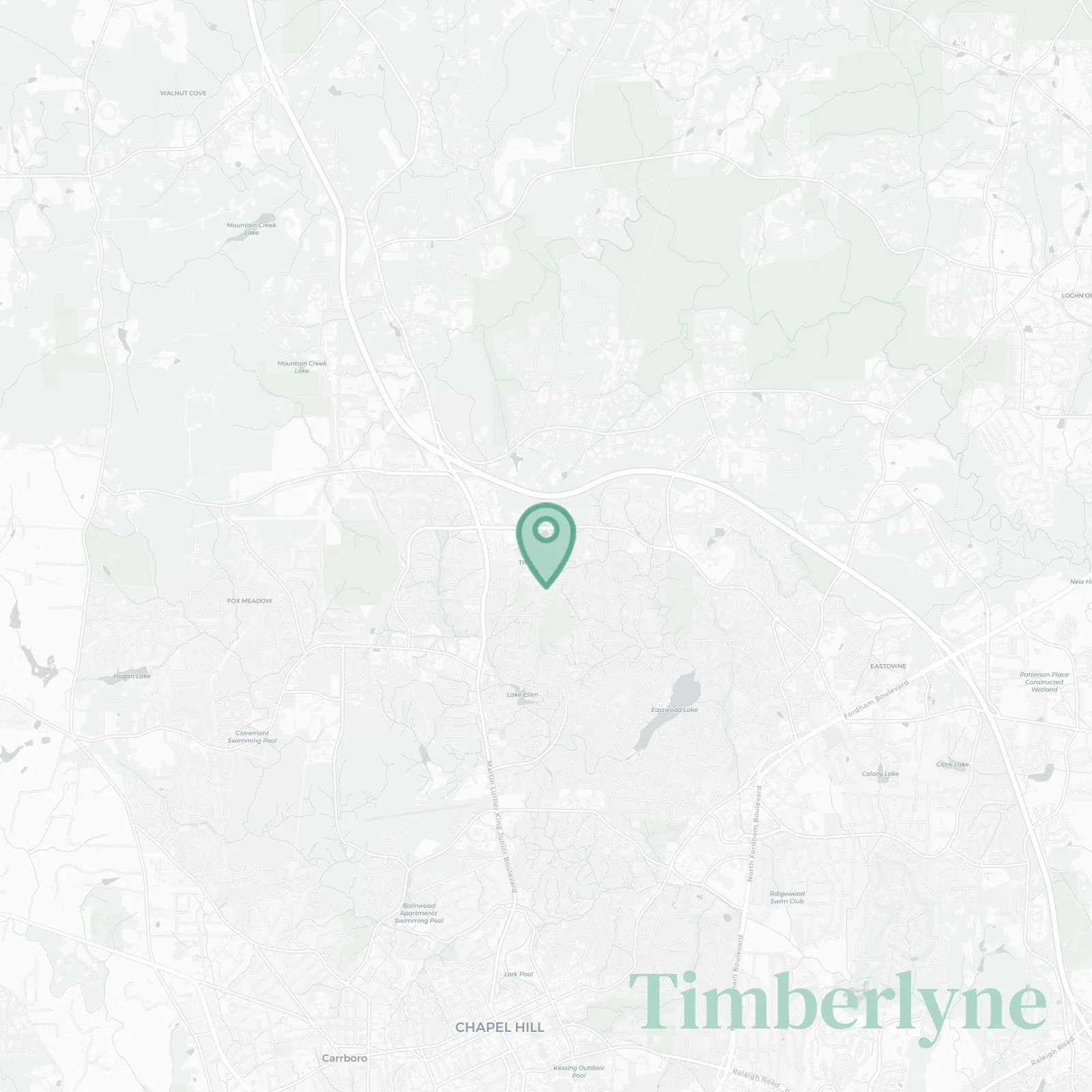 Timberlyne map