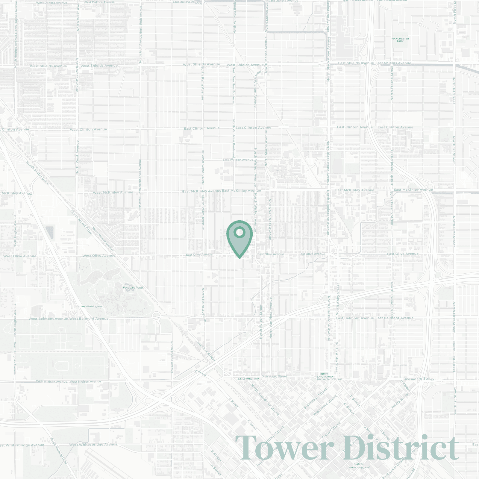 Tower District neighborhood