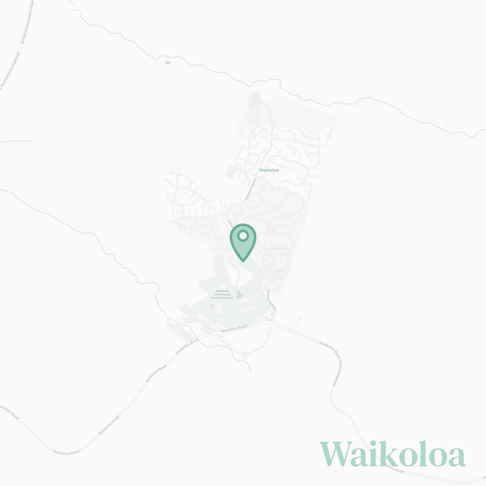 Waikoloa map