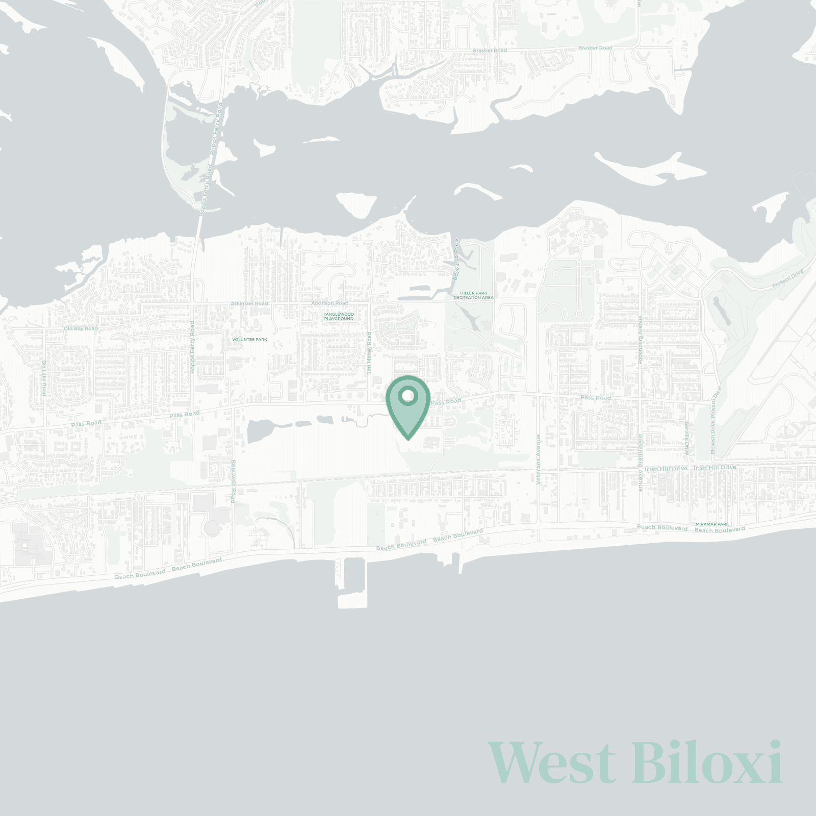 West Biloxi neighborhood