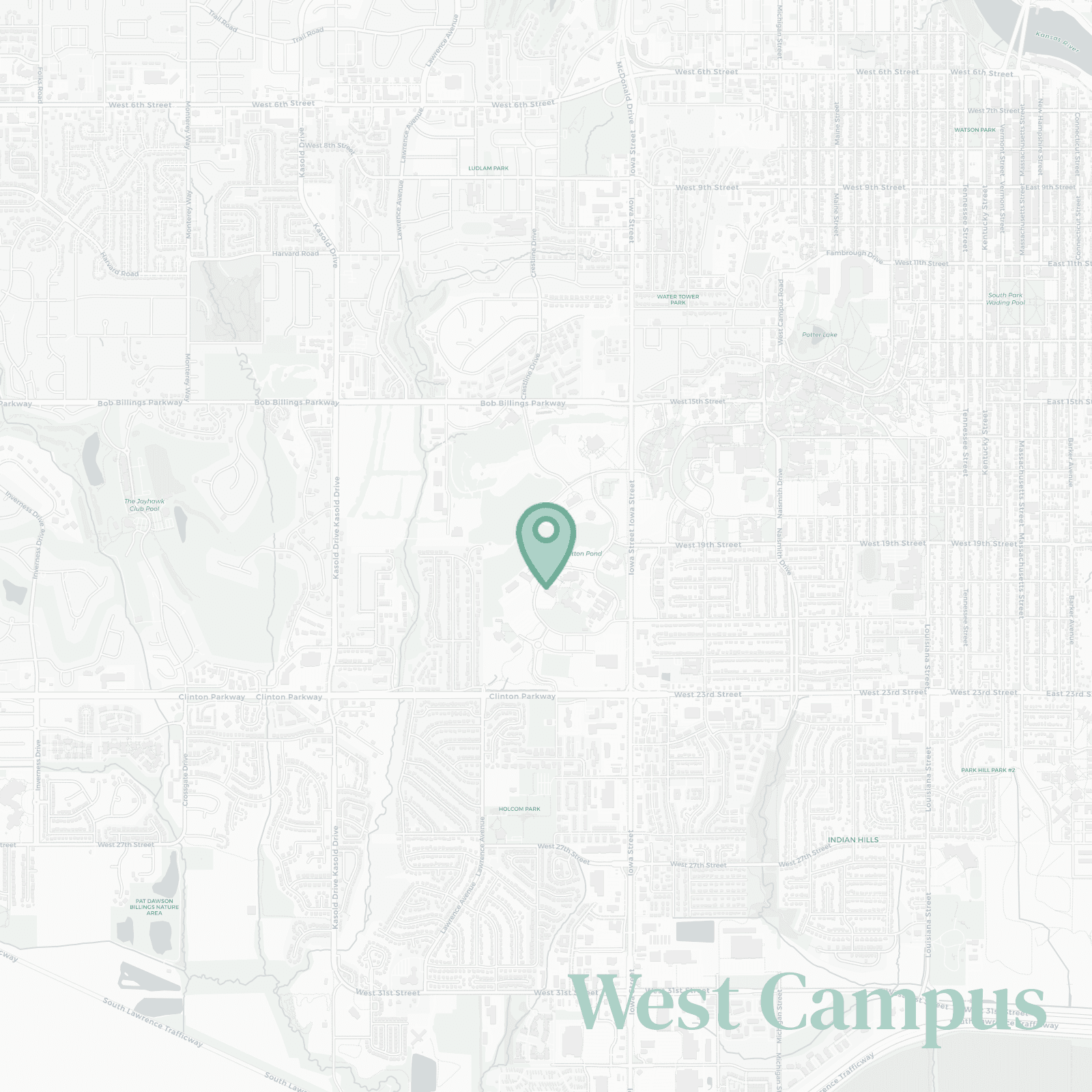 West Campus neighborhood
