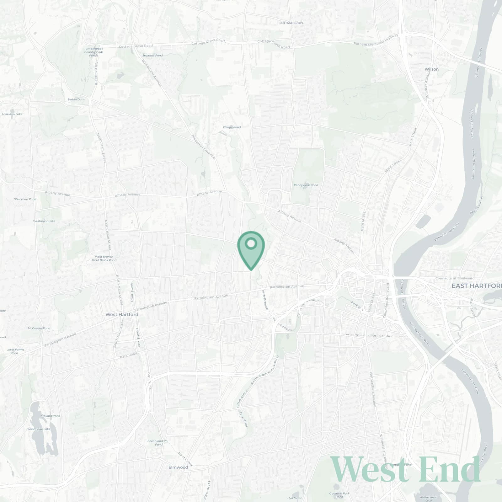 West End map