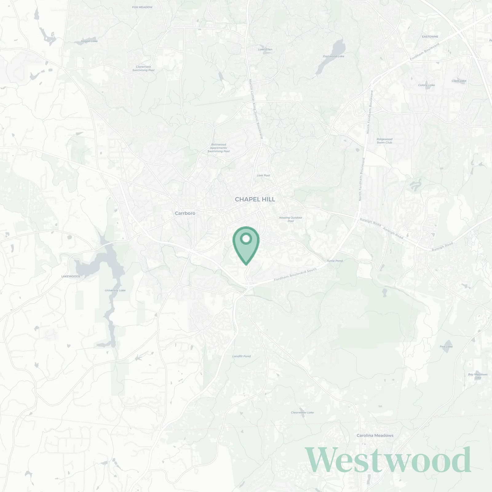 Westwood map