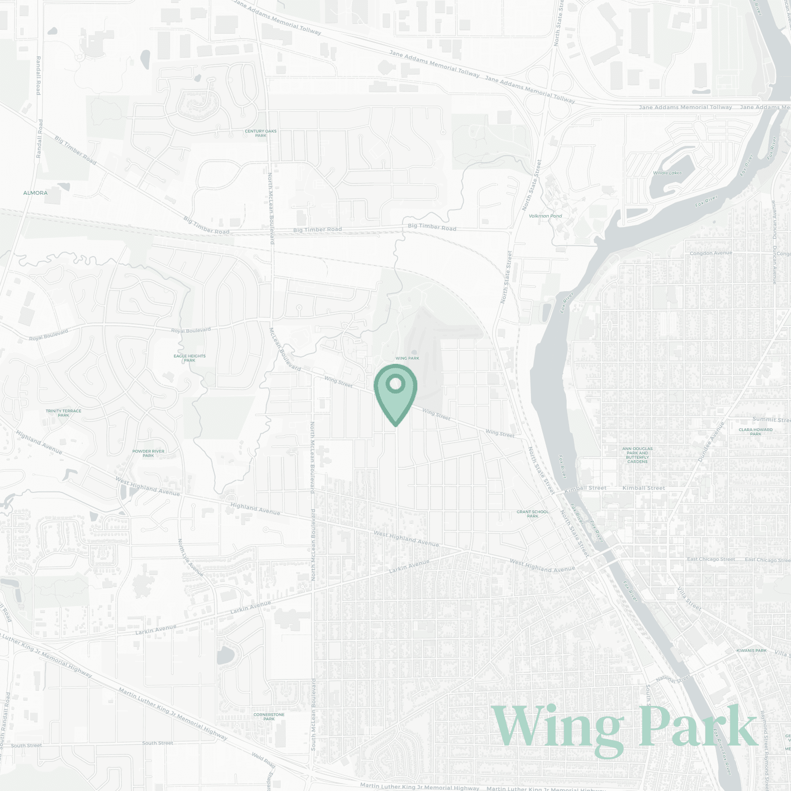 Wing Park neighborhood