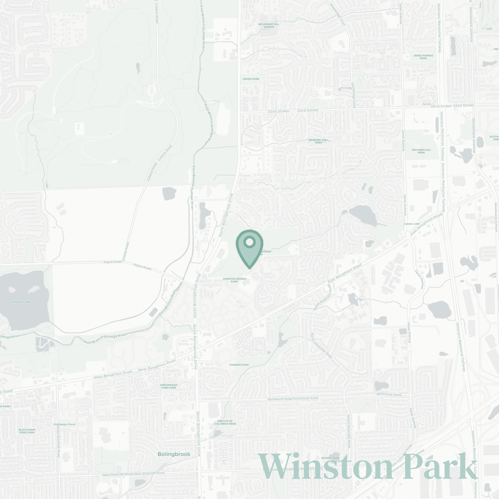Winston Park neighborhood