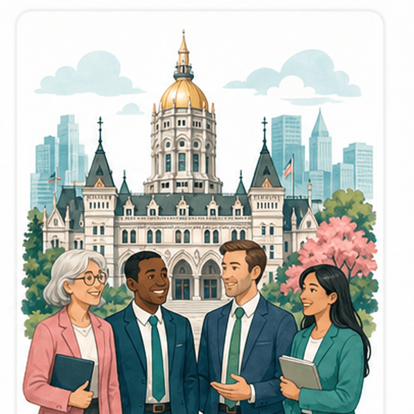 Connecticut taxes, politics and people hero image