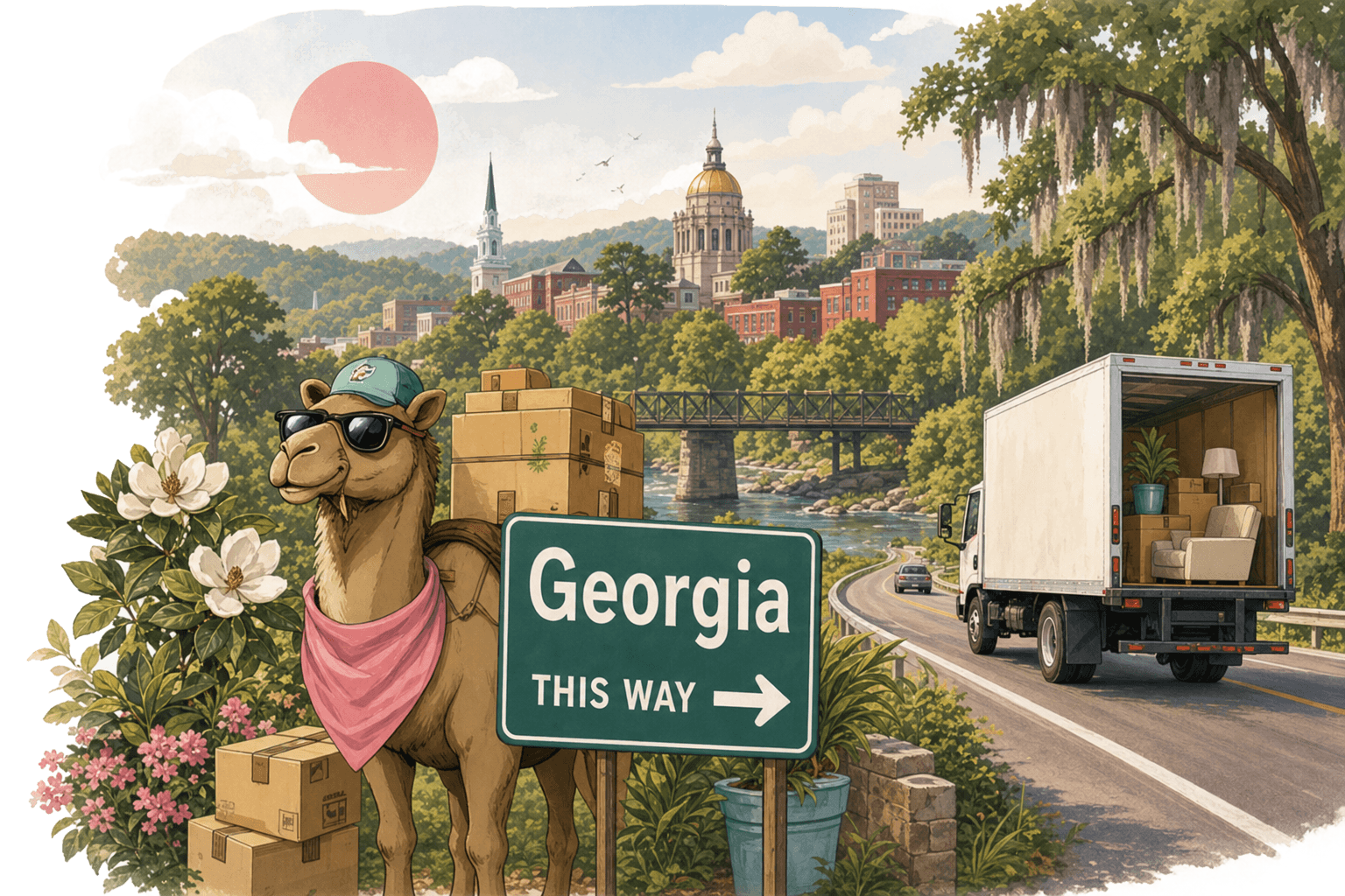 Moving to Georgia hero image