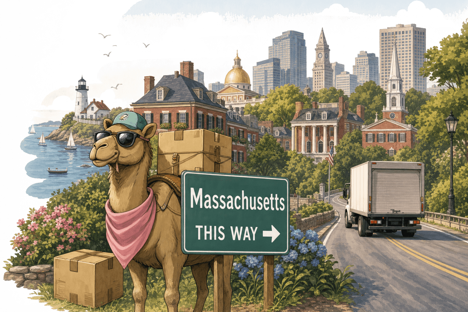 Moving to Massachusetts hero image