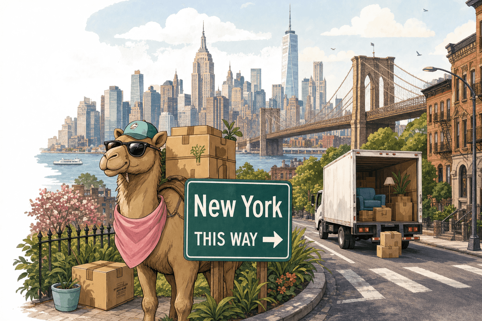Moving to New York hero image