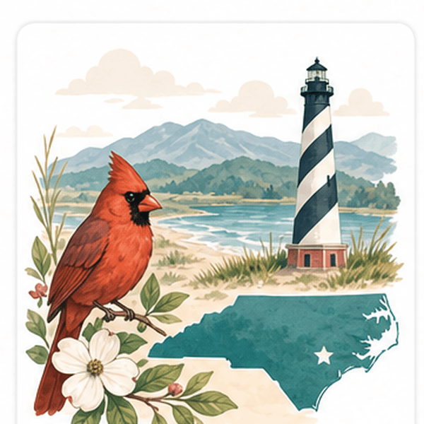 North Carolina fun facts hero image