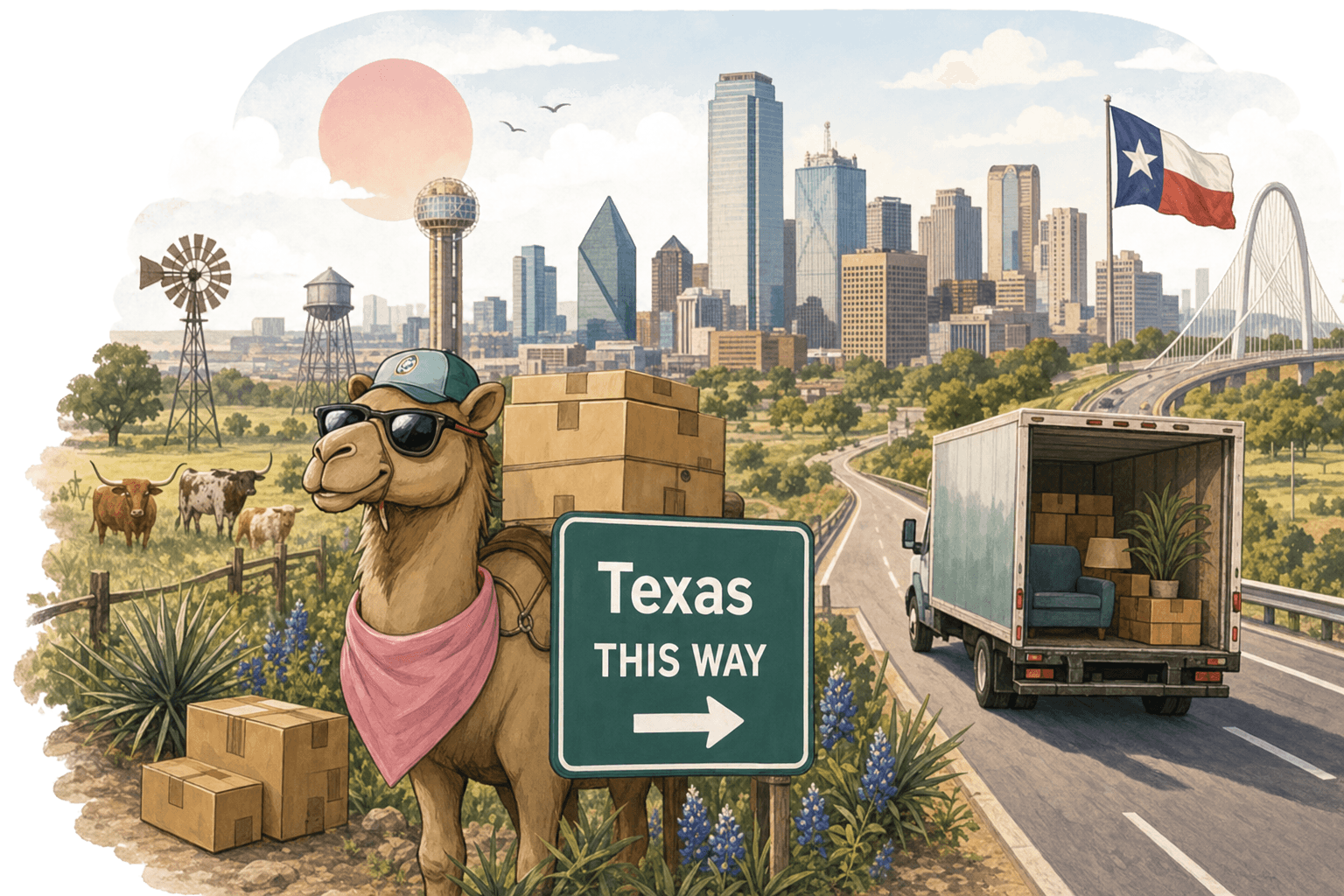 Moving to Texas hero image